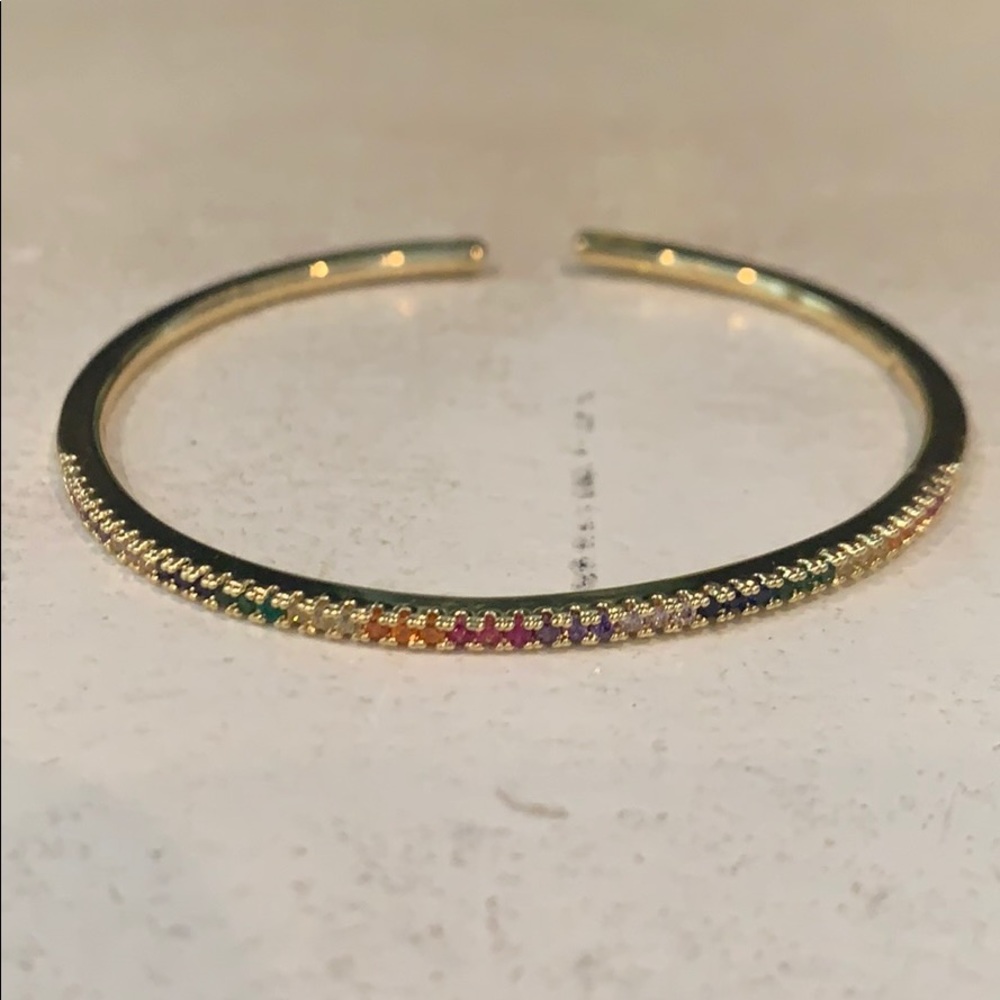 Thin Rainbow Bracelet - Picture 3 of 4